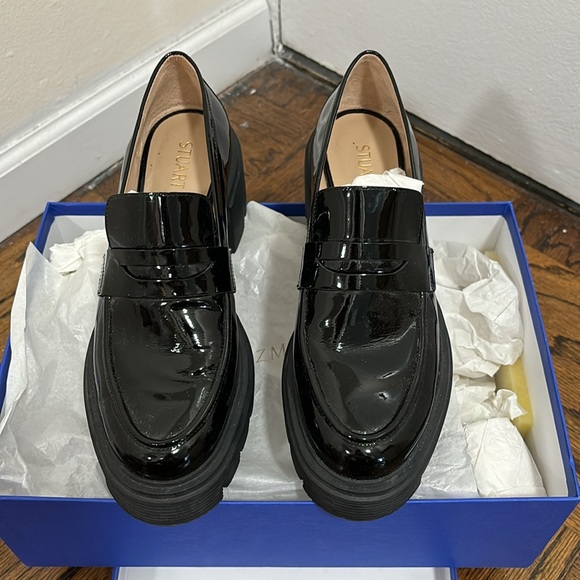 Stuart Weitzman SoHo Loafers. Black. Patent Leather. Great condition. - Picture 2 of 7